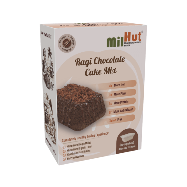 Ragi/Nachni Chocolate Cake Mix