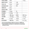 Jowar chocolate cake nutrition fact